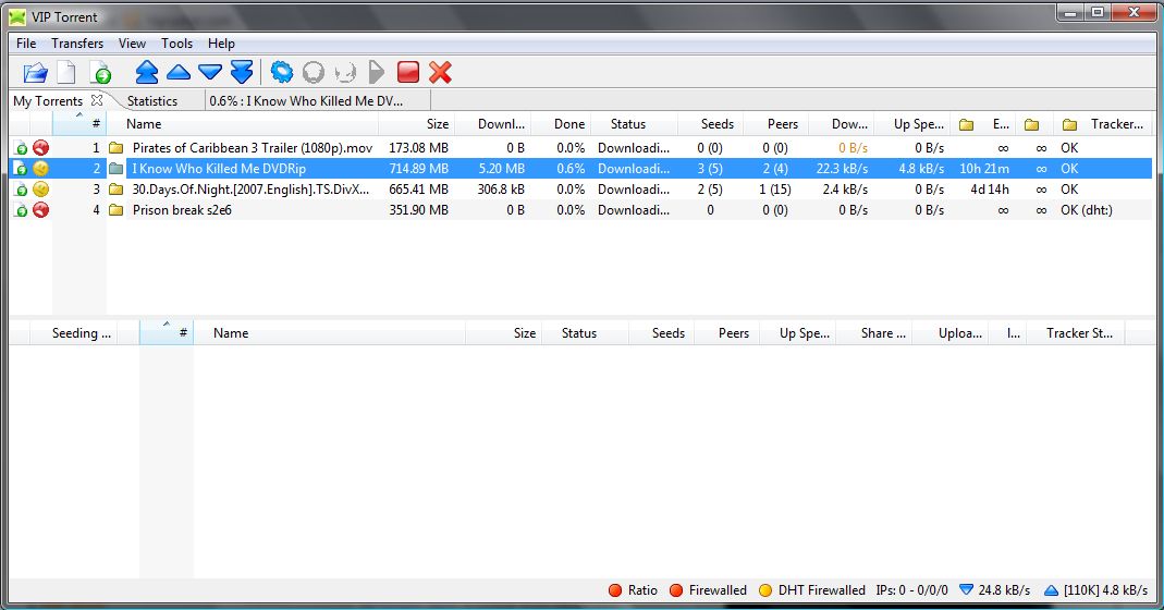 VIP Torrent P2P screenshot