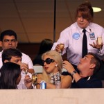 Lady Gaga Gets Pissy Drunk At NY Giants Game