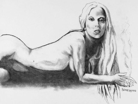 Lady Gaga Posed Nude for Tony Bennett